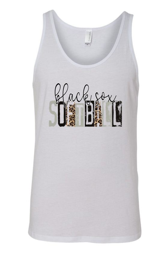Youth- Leopard Black Sox Tank