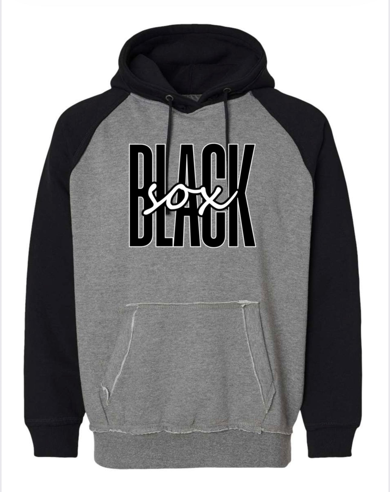 J. America Vintage Heather Hooded Sweatshirt