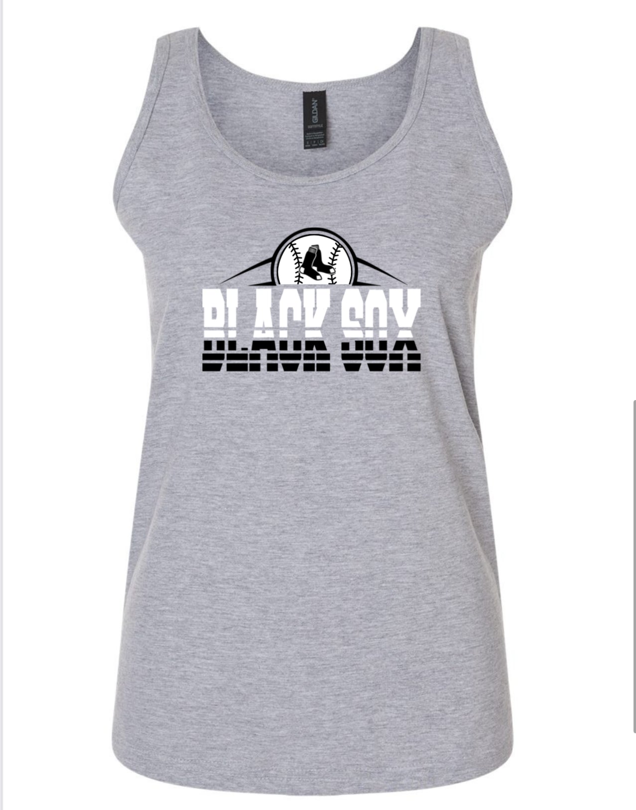 Adult-Black Sox tank