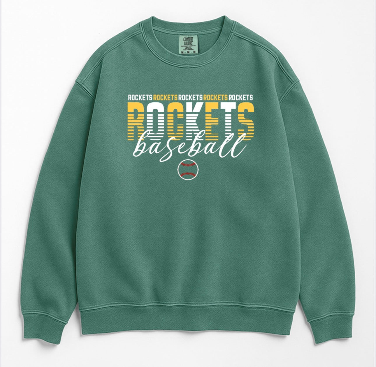 Comfort Color Unisex Garment-Dyed Crewneck Sweatshirt