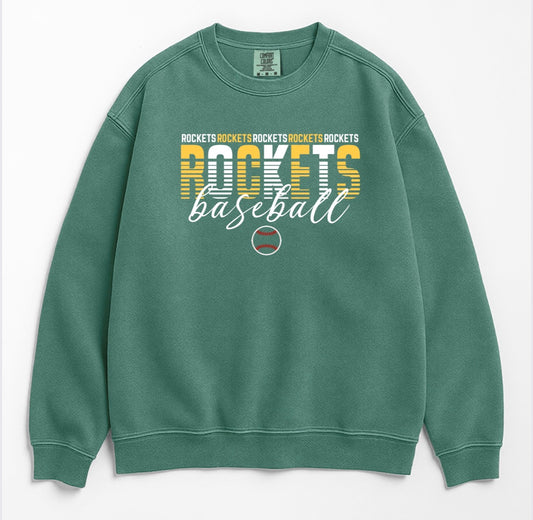 Comfort Color Unisex Garment-Dyed Crewneck Sweatshirt