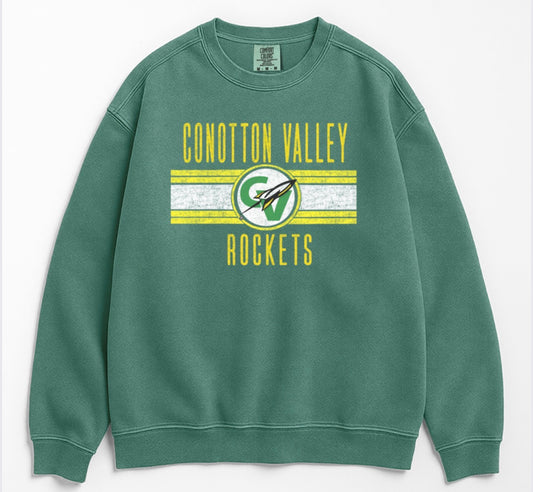Comfort Color Unisex Garment-Dyed Crewneck Sweatshirt