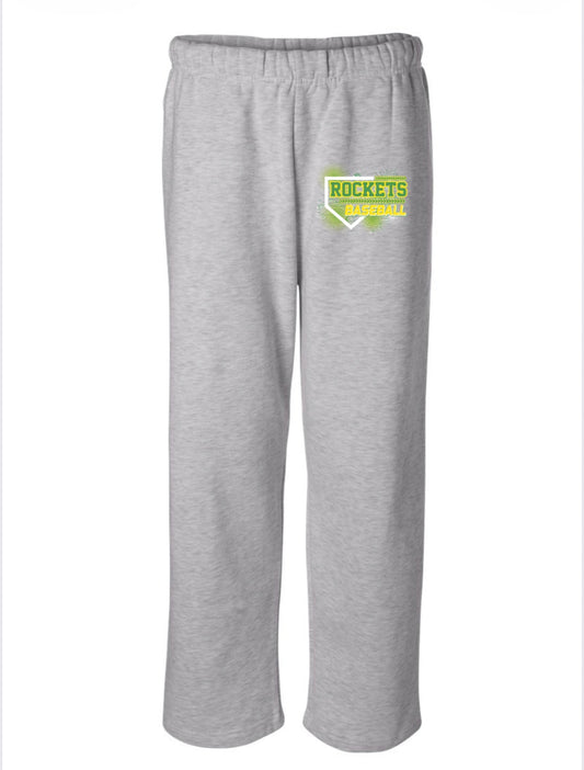 Badger Open-Bottom Sweatpants