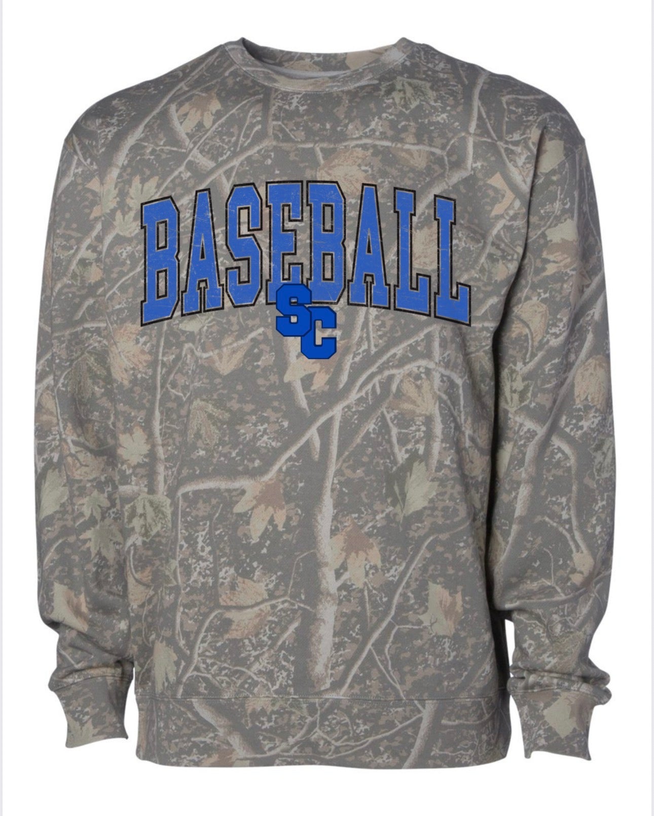 Camo HeavyWeight Crew/MidWeight Hoodie