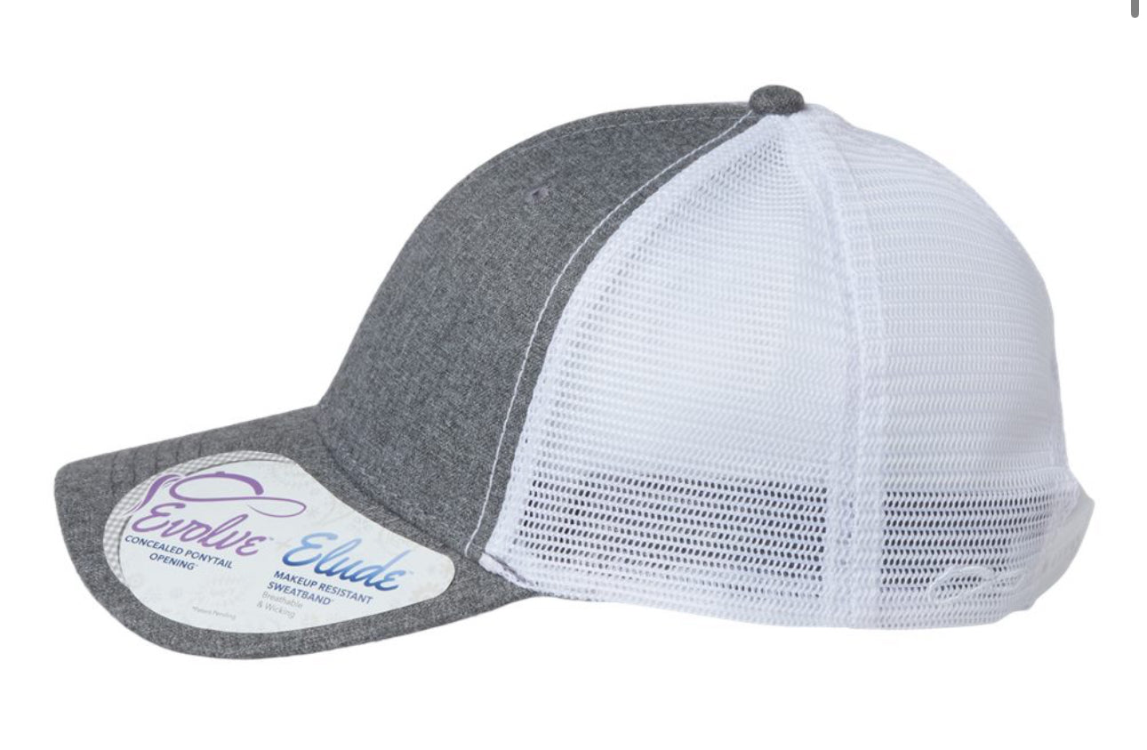 Infinity HER Ponytail Cap w/patch