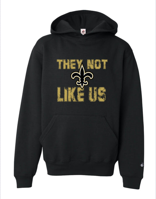 Badger Youth Hooded Sweatshirt