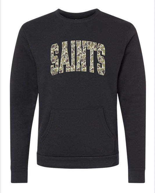 Unisex Santa Barbara Pocket Crewneck Sweatshirt