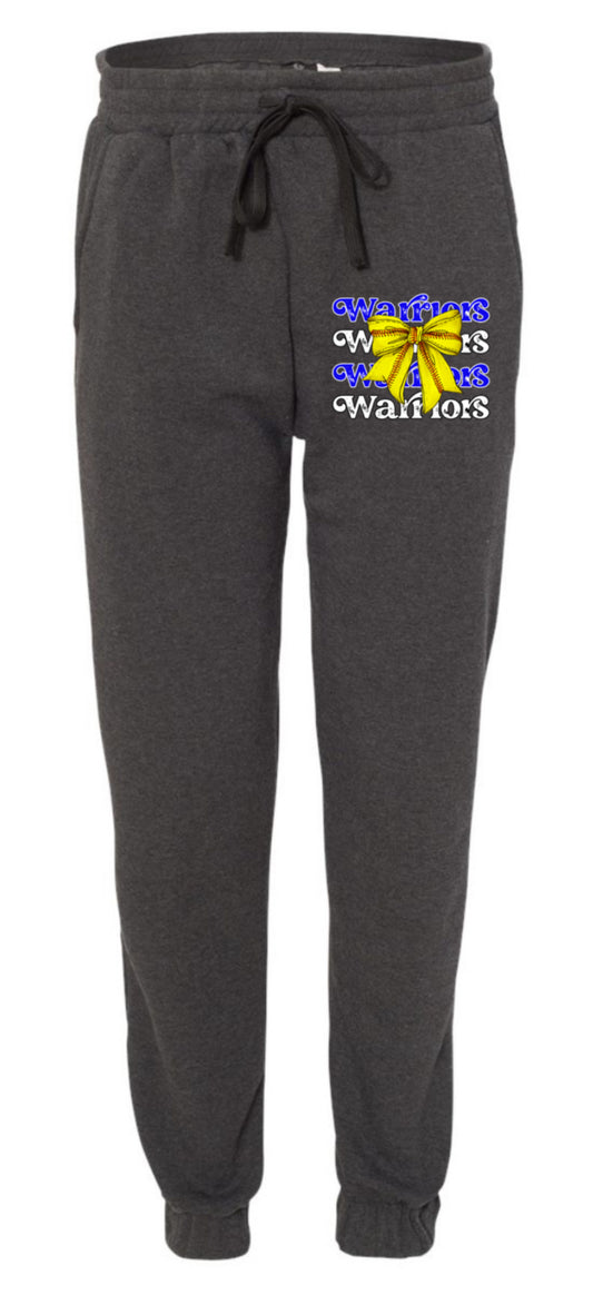 ADULT Softball Bow Joggers