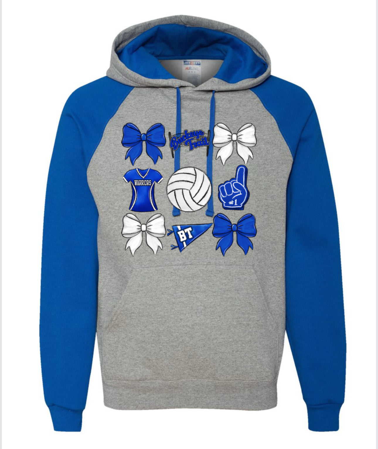 Jerzeez Nublend Colorblock Hoodie