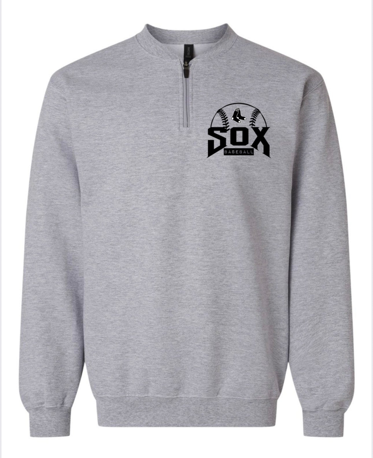 Gildan Unisex Softstyle® Midweight 1/4 Zip Sweatshirt