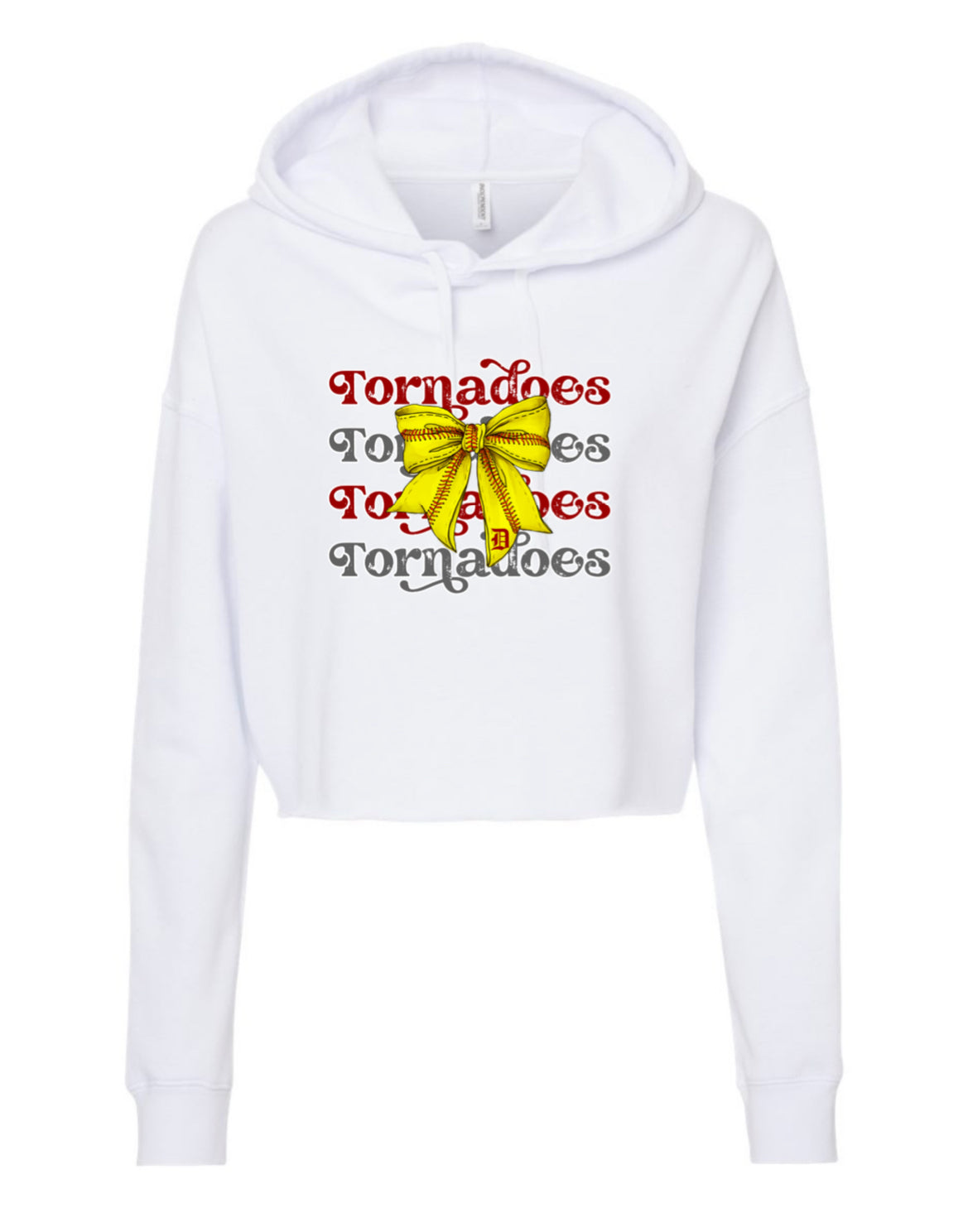 ADULT Cropped Hoodie-Bella Canvas