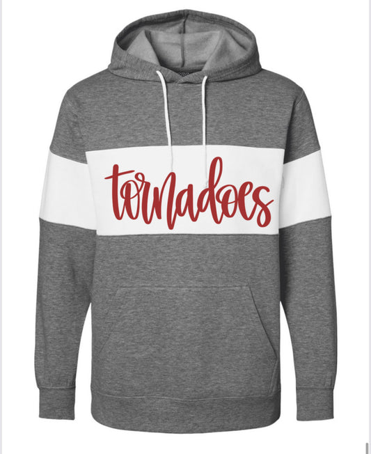 MV Sport - Classic Fleece Colorblocked Hooded Sweatshirt -
