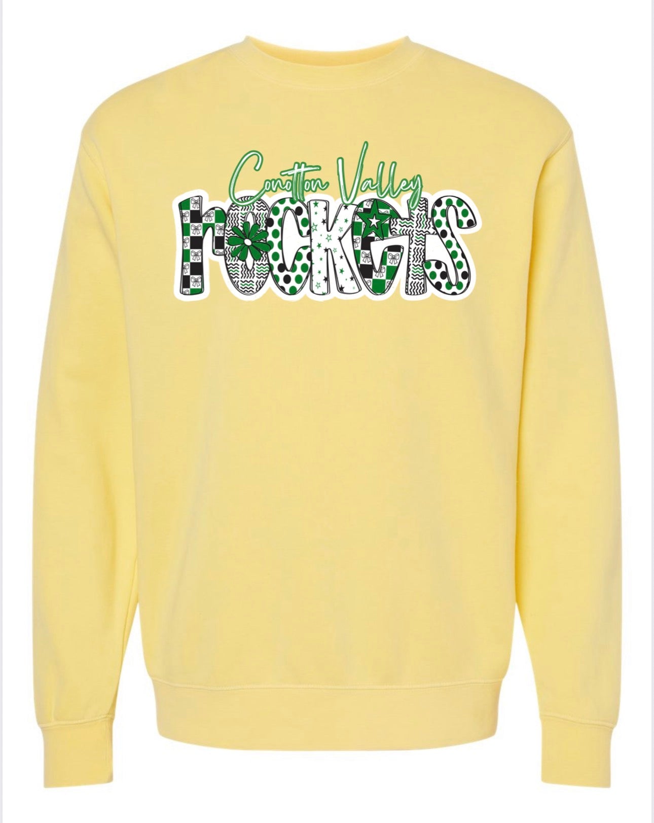 Independent Trading Co. Unisex Midweight Pigment-Dyed Crewneck Sweatshirt