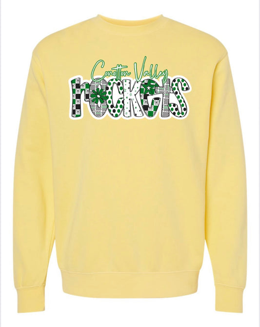 Independent Trading Co. Unisex Midweight Pigment-Dyed Crewneck Sweatshirt
