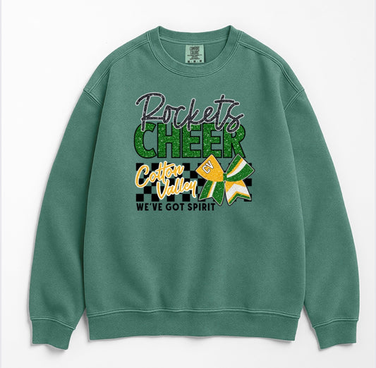 Comfort Color Unisex Garment-Dyed Crewneck Sweatshirt