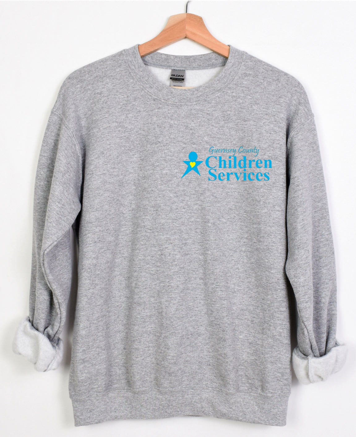 Children Services Pocket Crewneck