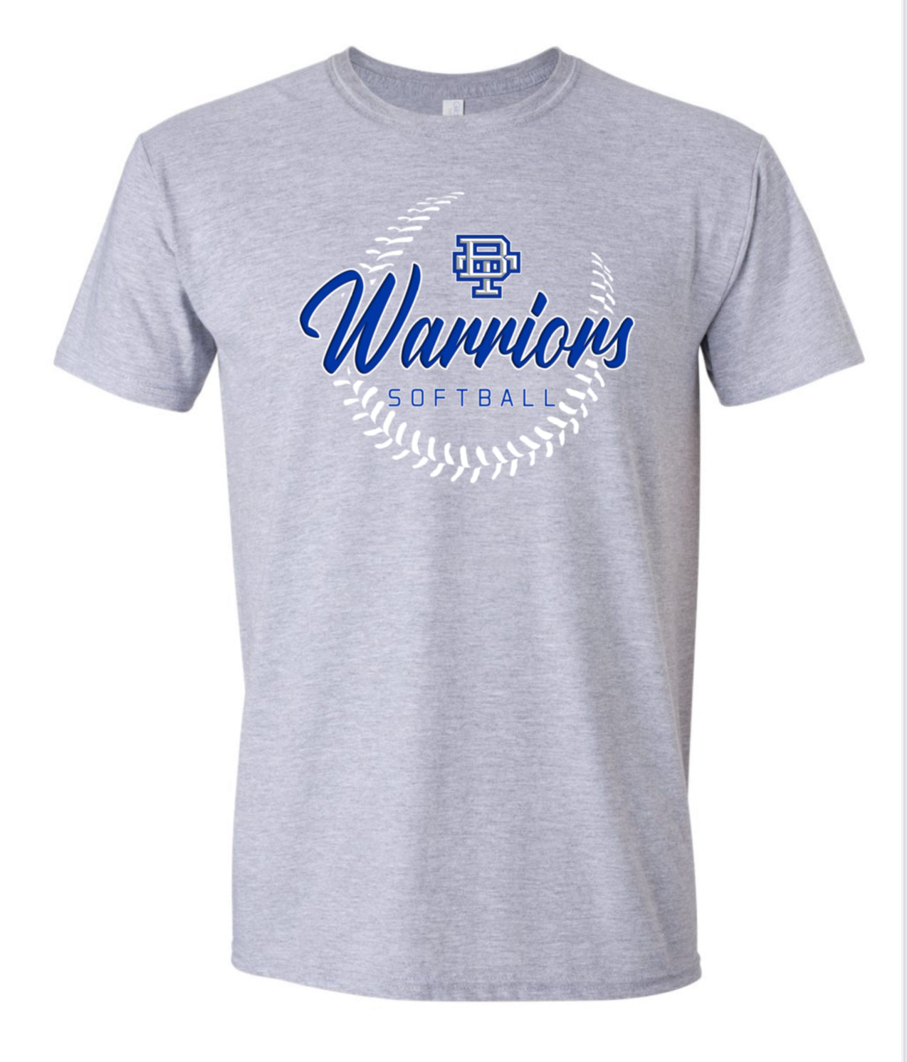 ADULT Warriors Softball Tee