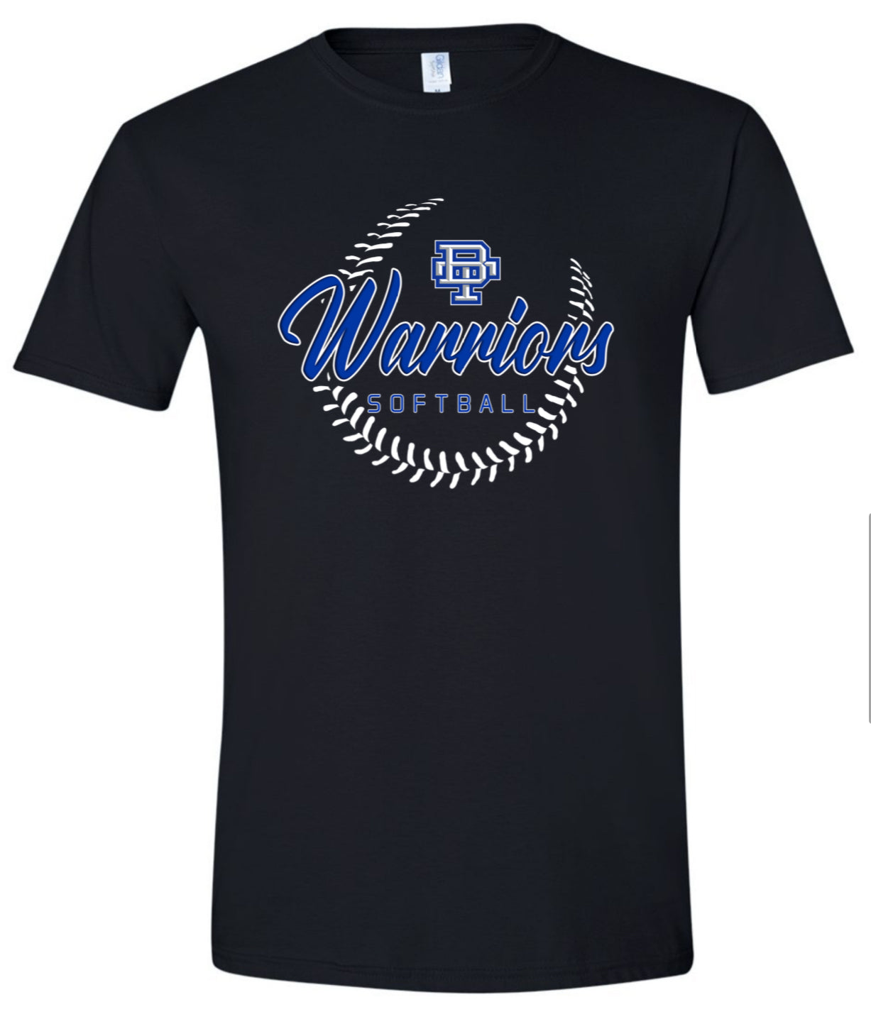 ADULT Warriors Softball Tee