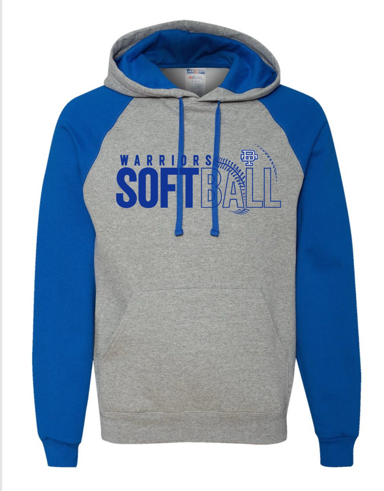 ADULT Jerzeez Nublend Colorblock hoodie