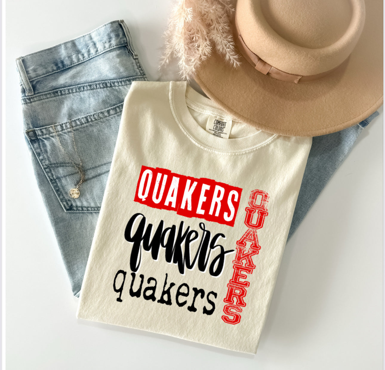 Comfort Color Quakers Tee