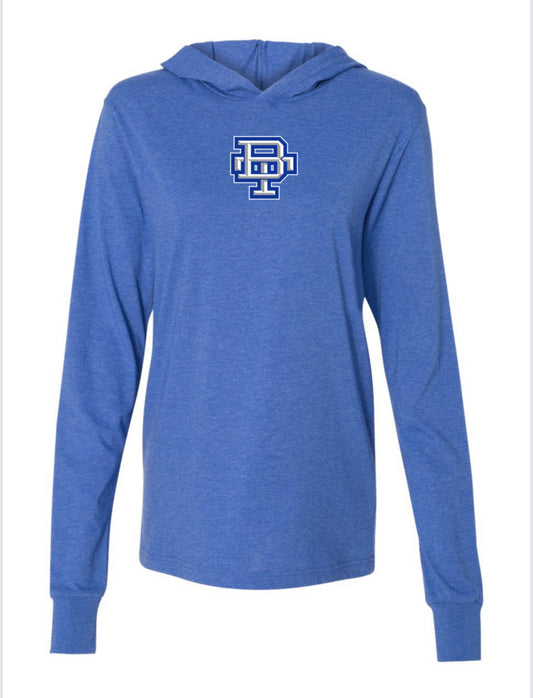 Bella Canvas Hooded long sleeve Tee