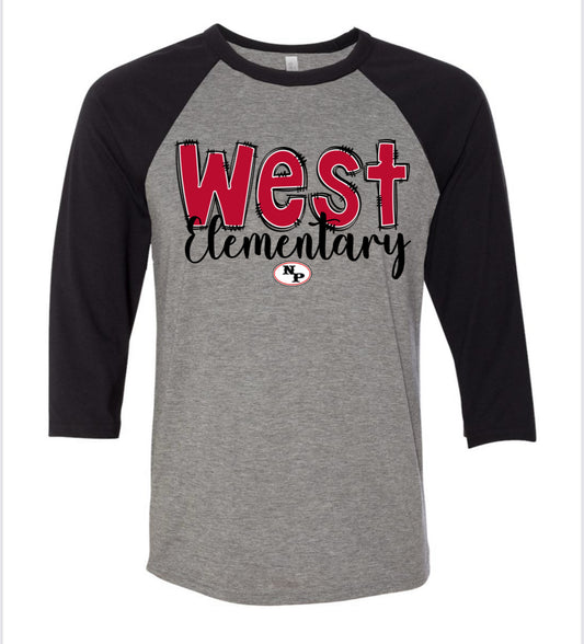Quarter Sleeve NP West Elementary