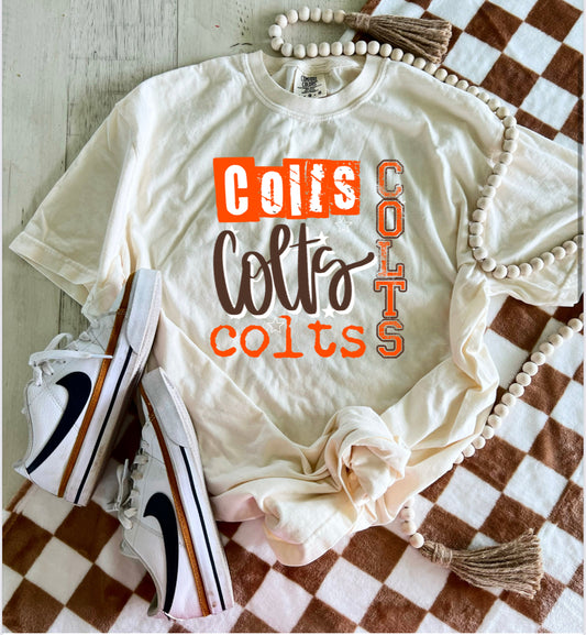Comfort Color Colts Tee
