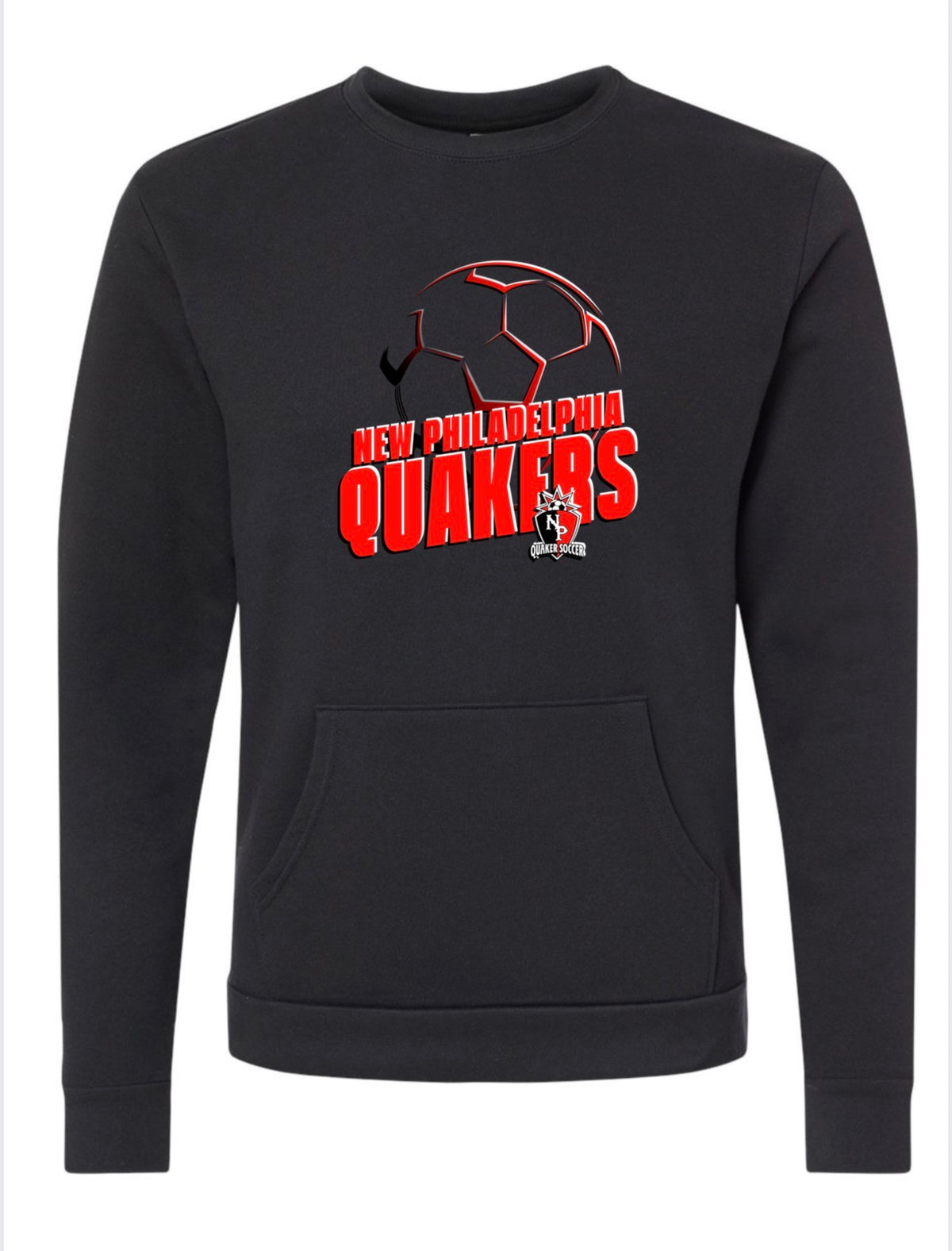 Unisex Santa Barbara Pocket Crewneck Sweatshirt
