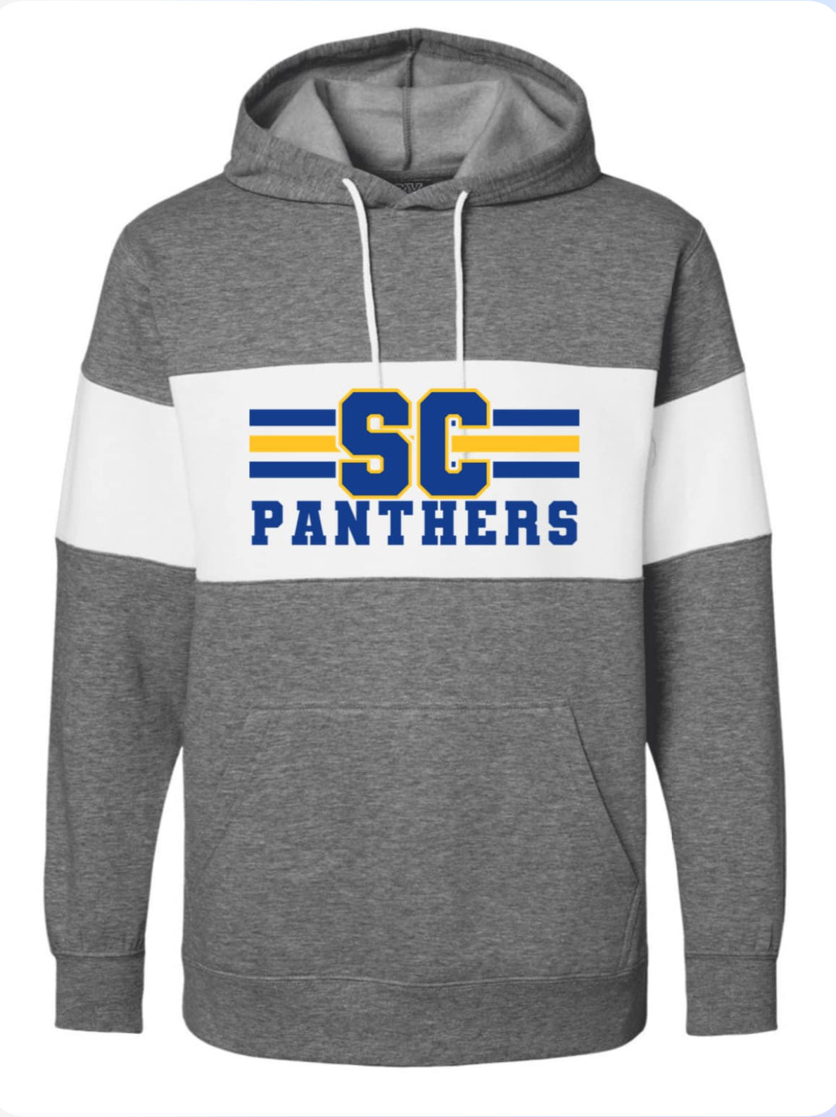 Fleece Colorblock Hooded Sweatshirt