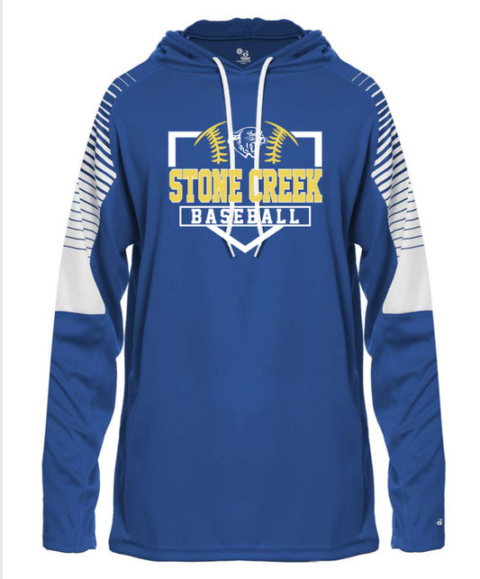 Badger - Lineup Hooded long Sleeve Tee