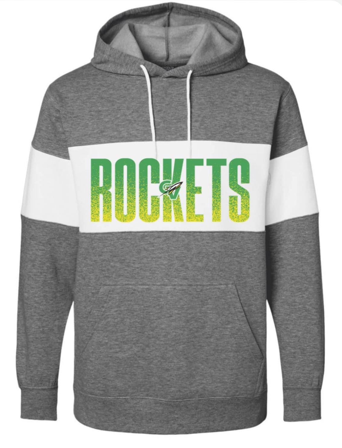 MV Sport - Classic Fleece Colorblocked Hooded Sweatshirt