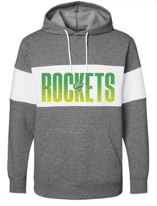 MV Sport - Classic Fleece Colorblocked Hooded Sweatshirt