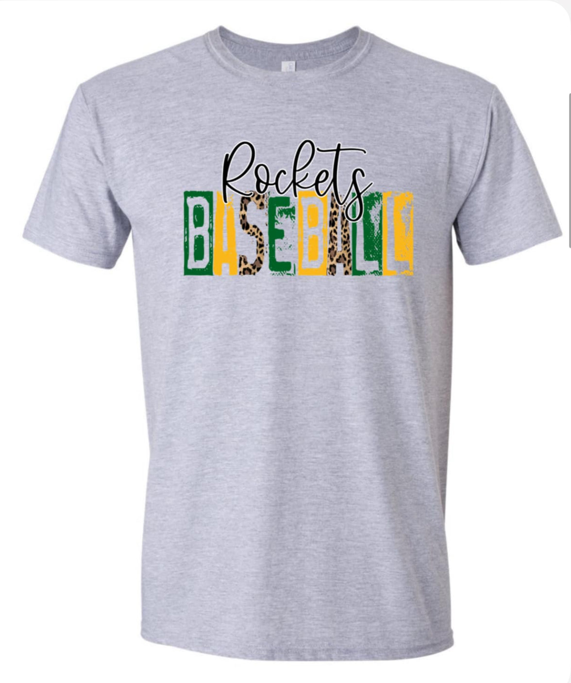 Rockets Baseball Softstyle Tee
