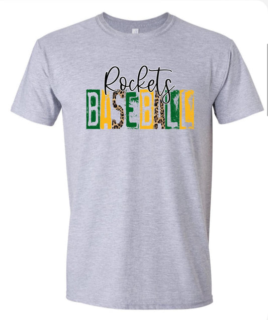 Rockets Baseball Softstyle Tee