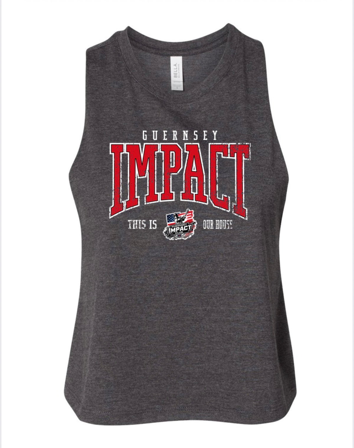 Women's Racerback Crop Tank