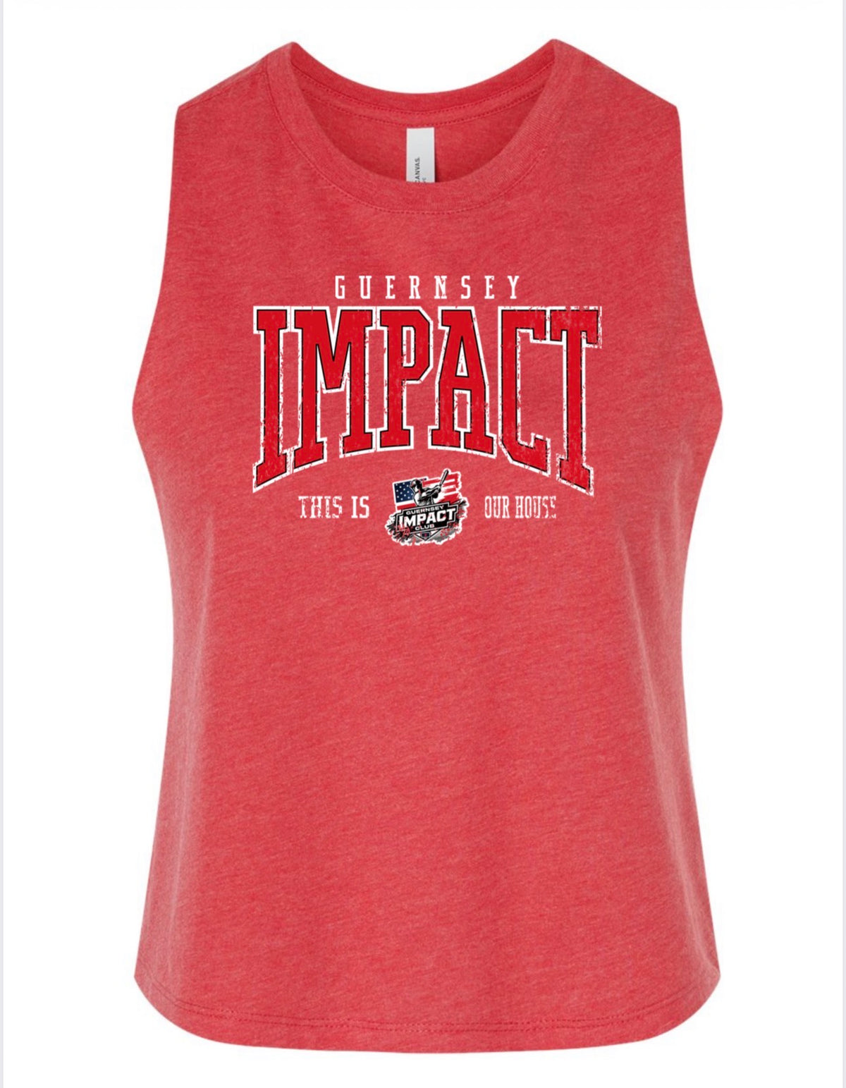 Women's Racerback Crop Tank