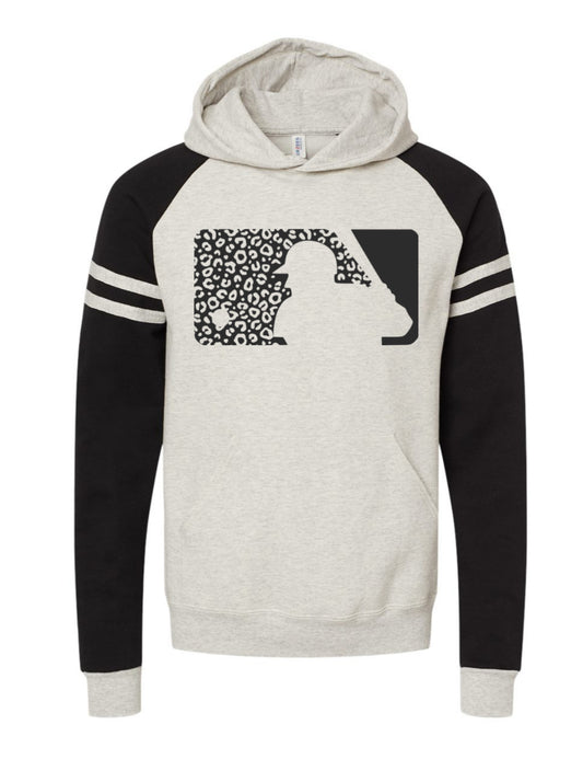 JERZEES - Nublend® Varsity Colorblocked Raglan Hooded Sweatshirt