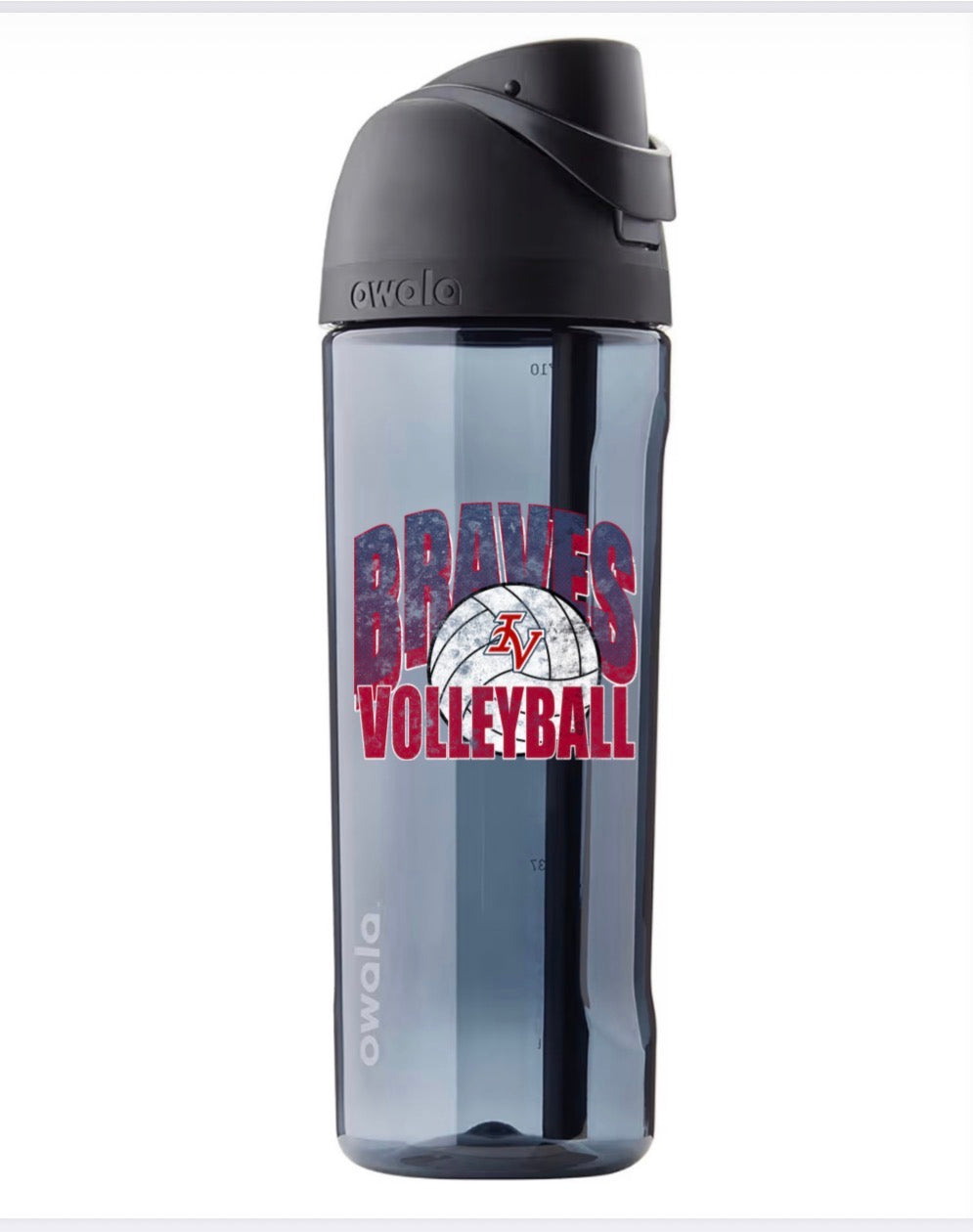 Owala FreeSip Clear Tritan Plastic Water Bottle with Straw