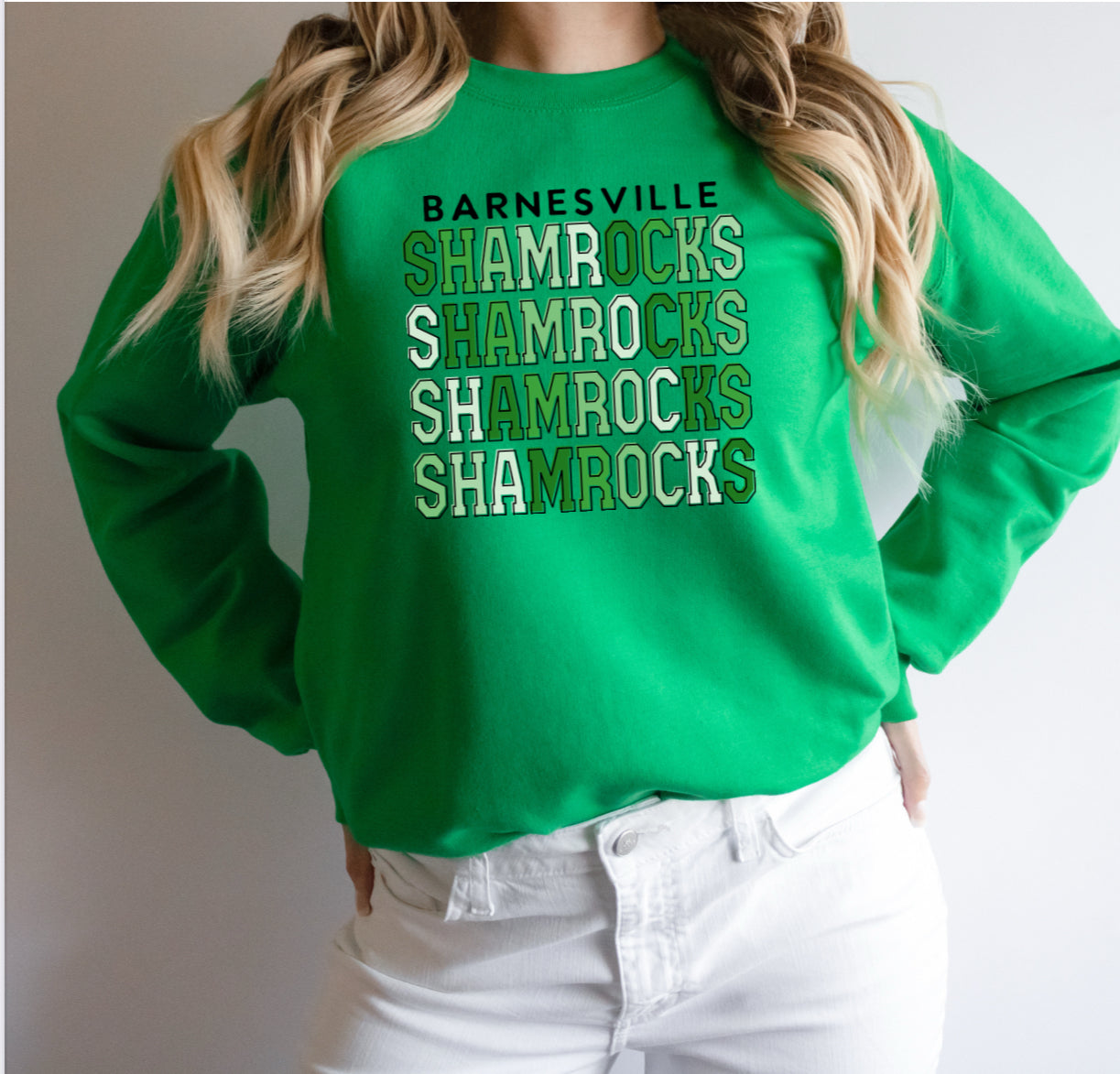 Ombré Shamrocks