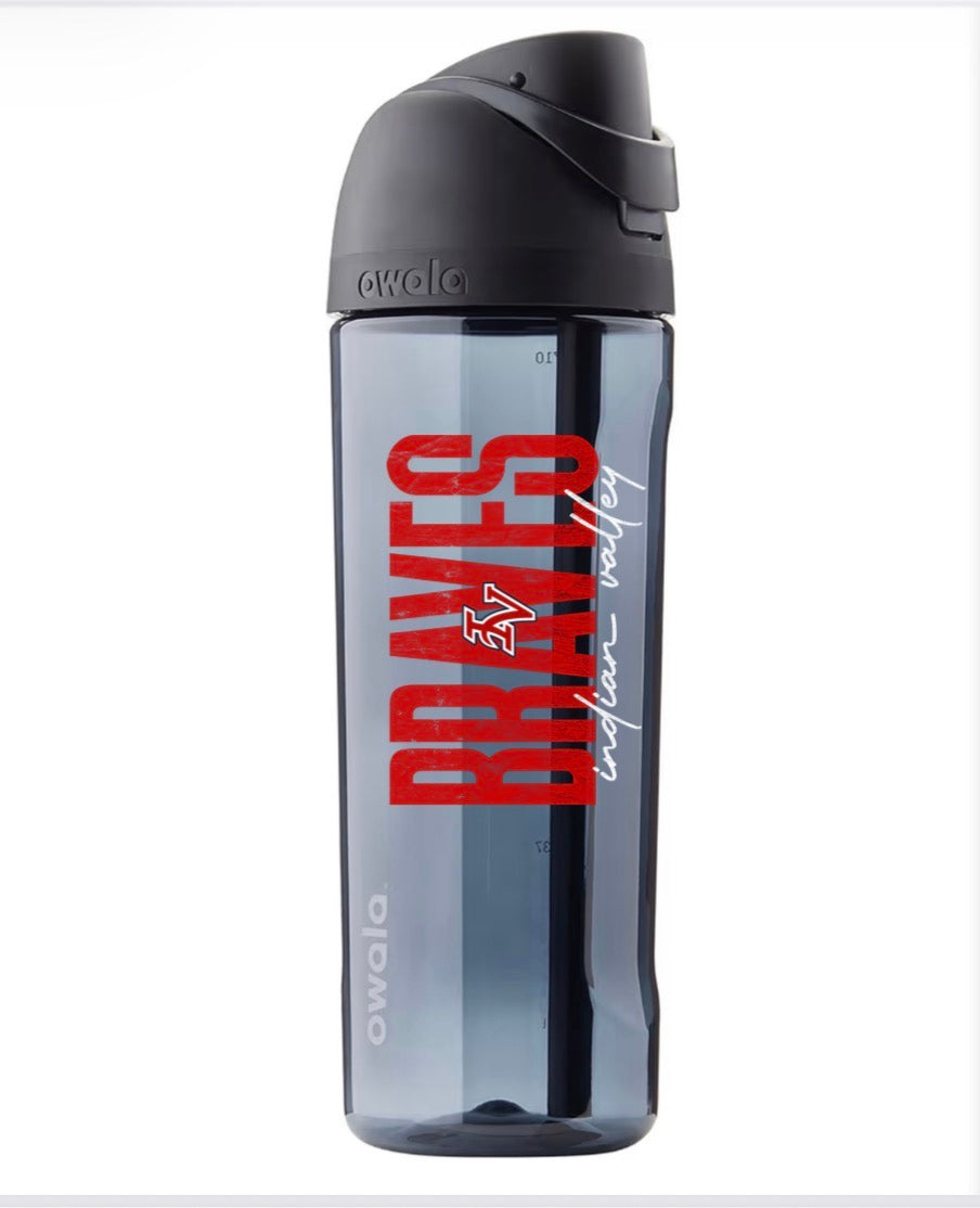 Owala FreeSip Clear Tritan Plastic Water Bottle with Straw