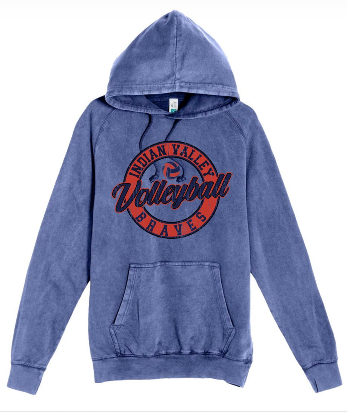 Unisex Vintage Raglan Hoodie Sweatshirt