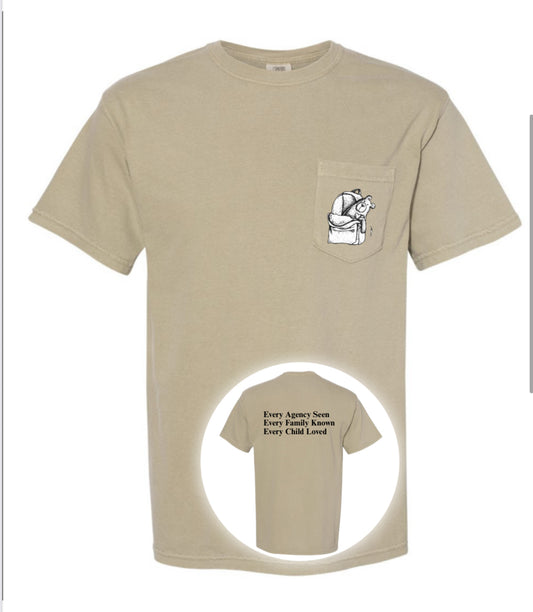 Comfort Colors Garment-Dyed Heavyweight Pocket T-Shirt