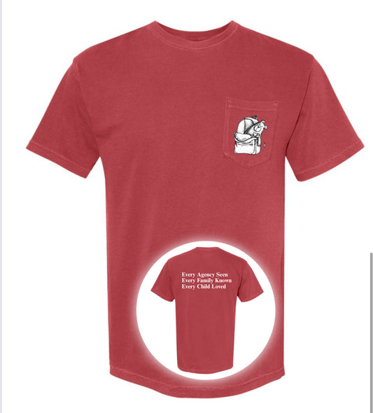 Comfort Colors Garment-Dyed Heavyweight Pocket T-Shirt