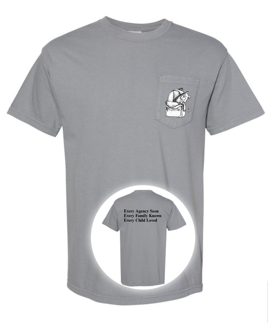 Comfort Colors Garment-Dyed Heavyweight Pocket T-Shirt
