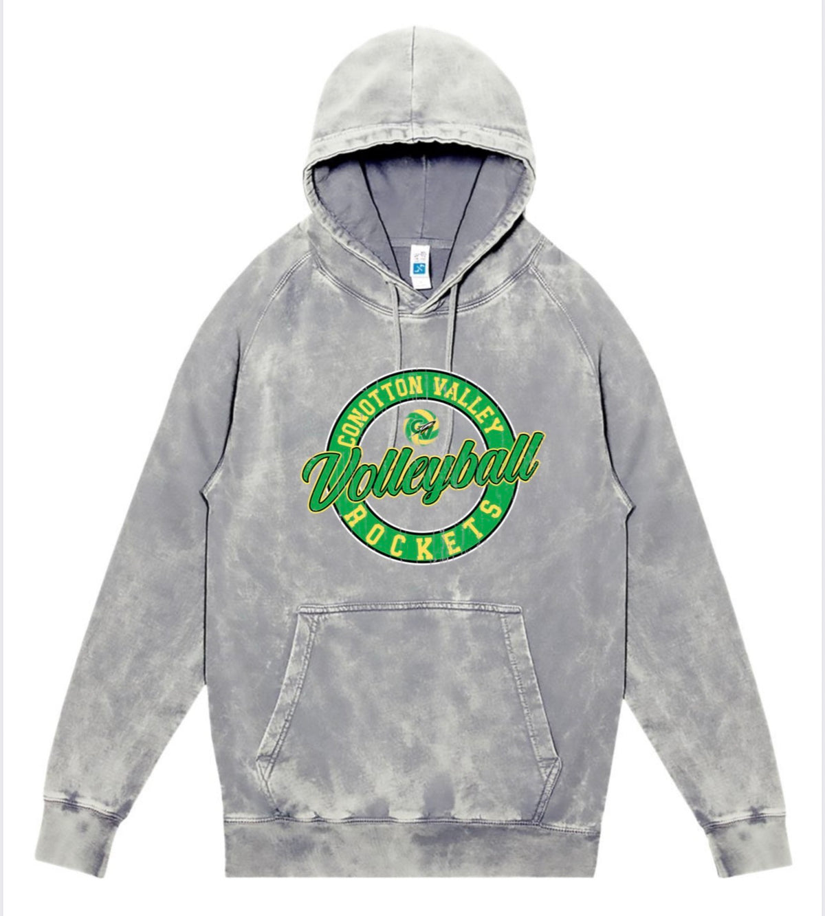 Unisex Vintage Raglan Hoodie Sweatshirt