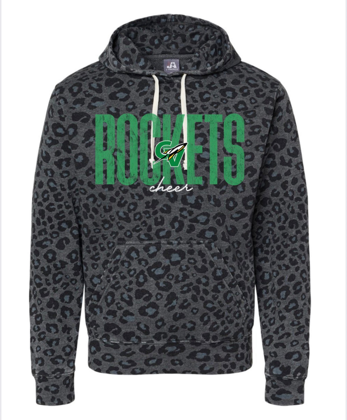 Triblend Fleece Hooded Sweatshirt
