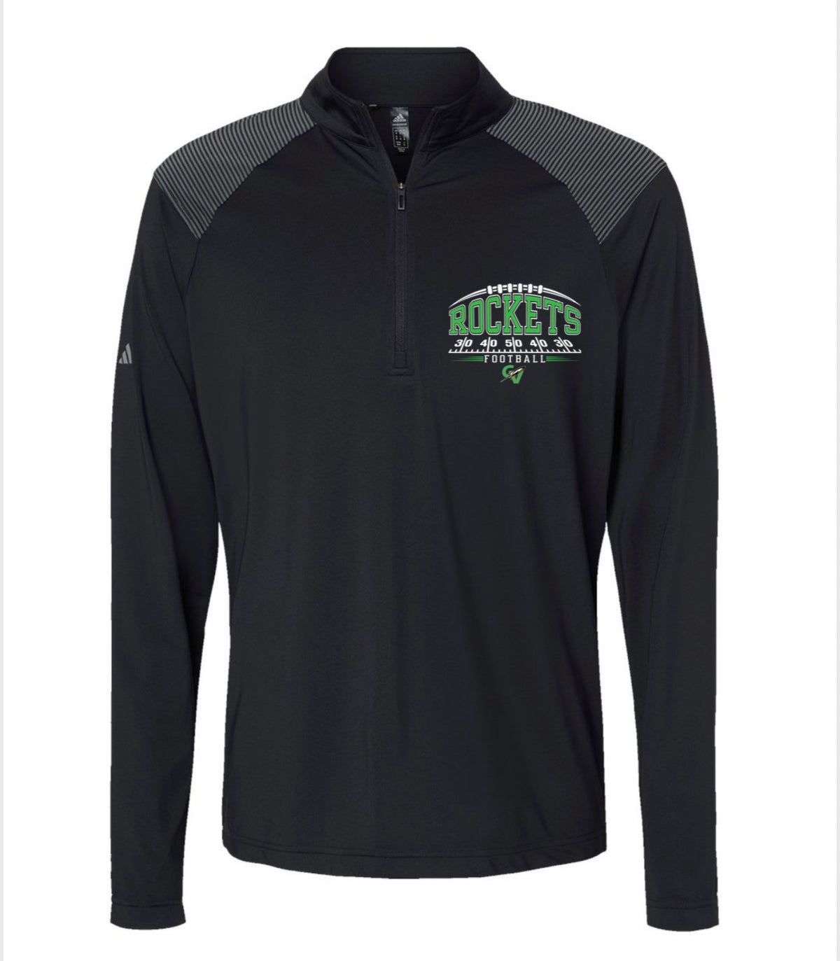 Men's Ultimate365 Lightweight Shoulder Stripe Quarter-Zip Pullover