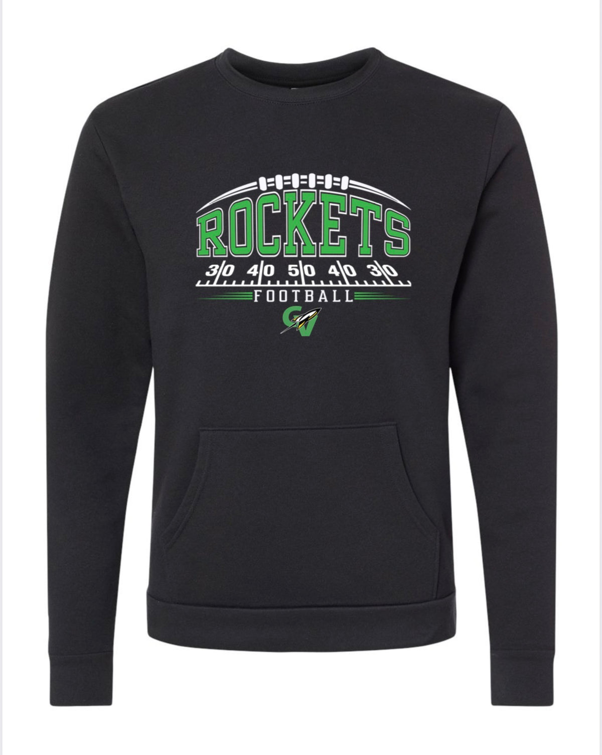 Unisex Santa Barbara Pocket Crewneck Sweatshirt