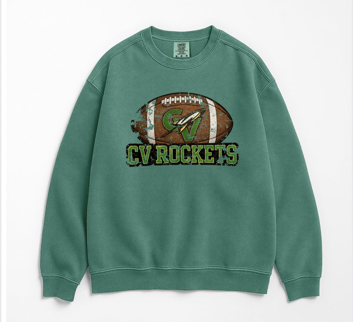 Comfort Color Unisex Garment-Dyed Crewneck Sweatshirt