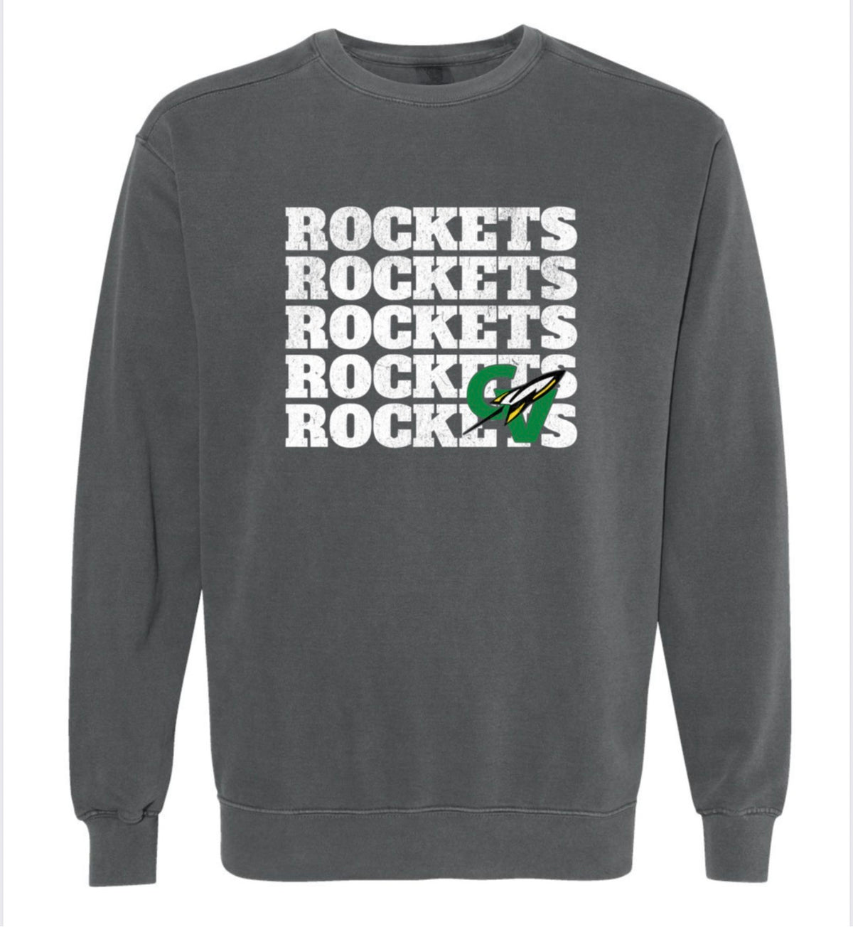 Comfort Color Unisex Garment-Dyed Crewneck Sweatshirt